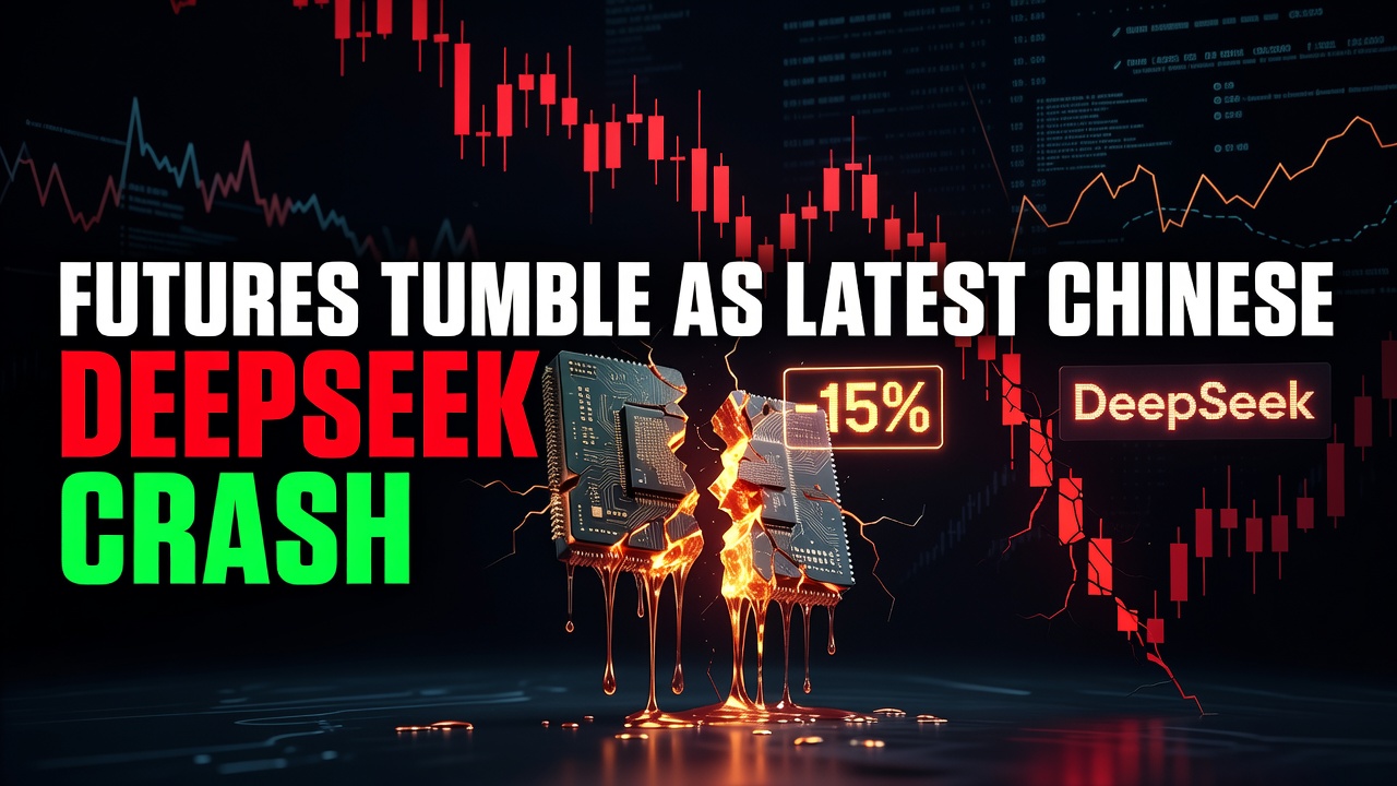 Futures Tumble As Latest Chinese "DeepSeek Moment" Sparks Chip Meltdown - July 17, 2026