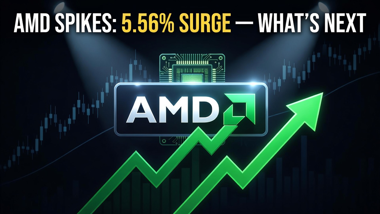 AMD SPIKES: 5.56% Surge — What's Next for Traders? (July 9, 2026)