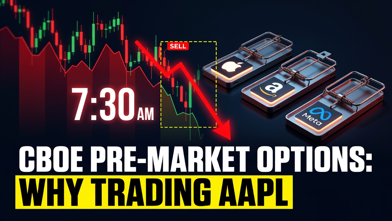 CBOE Pre-Market Options: Why Trading AAPL, AMZN, and META at 7:30 AM is a Trap