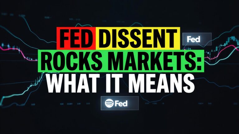 Fed Dissent Rocks Markets: What It Means for Traders Right Now, July 31, 2026
