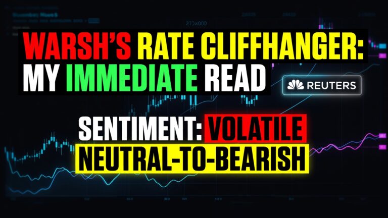 Warsh's Rate Cliffhanger: My Immediate Read for Traders — July 29, 2026