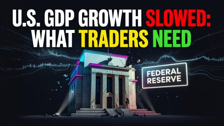 U.S. GDP Growth Slowed: What Traders Need to Know — July 30, 2026