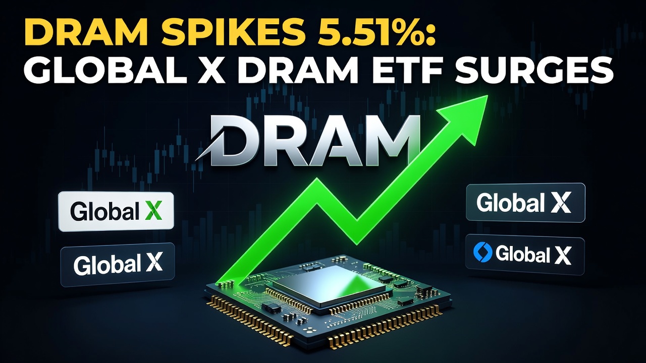 DRAM SPIKES 5.51%: Global X DRAM ETF Surges July 9, 2026!