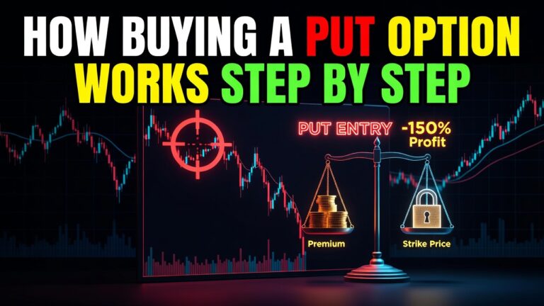 How Buying a Put Option Works Step by Step for Beginners