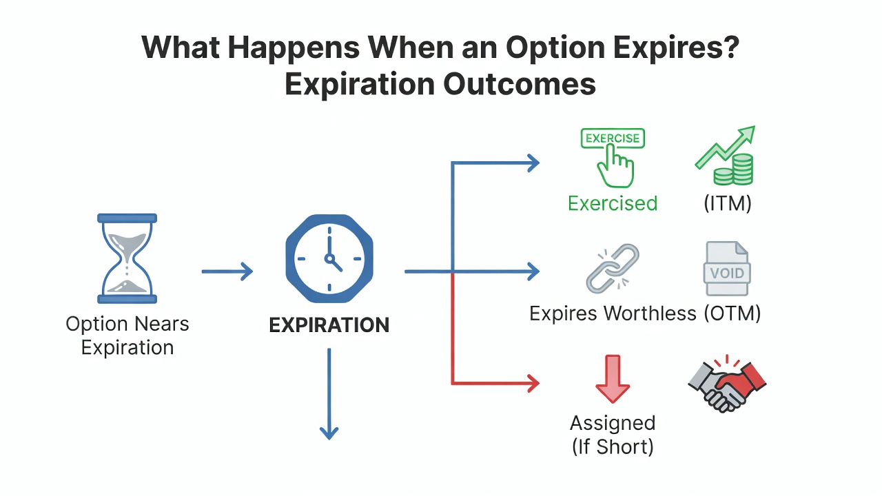 What Happens When an Option Expires? Expiration Outcomes