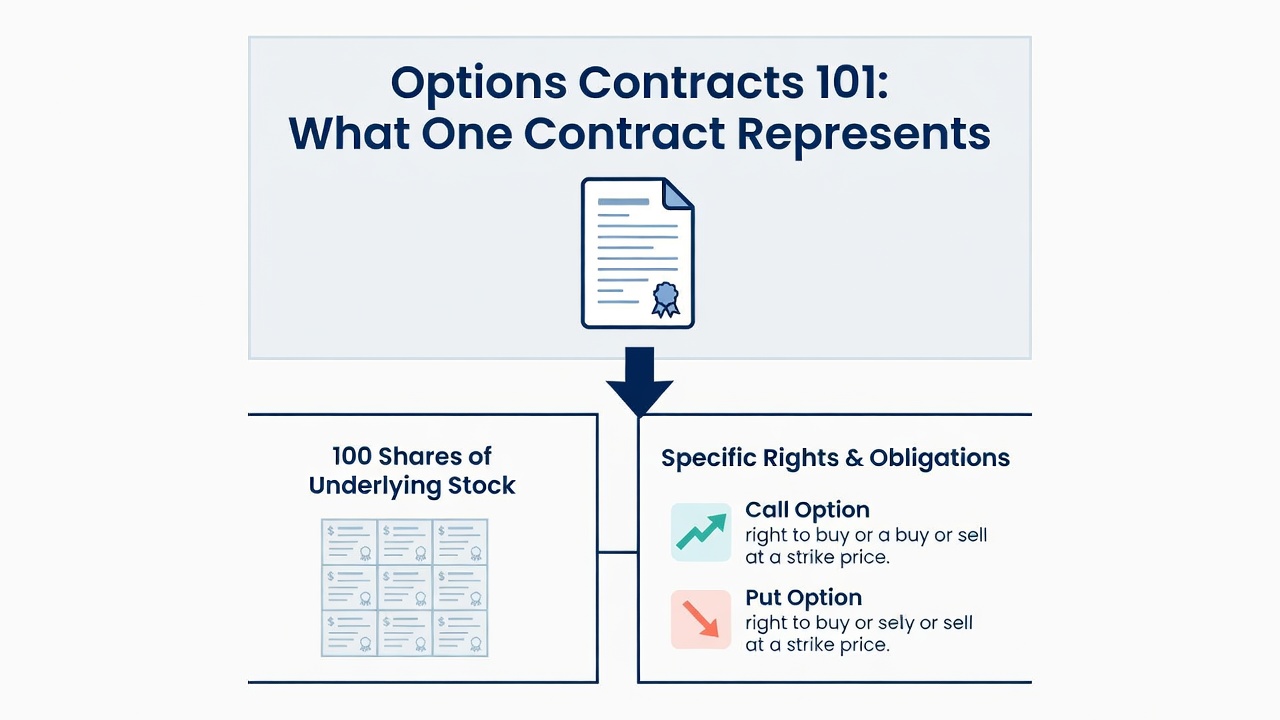 Options Contracts 101: What One Contract Represents