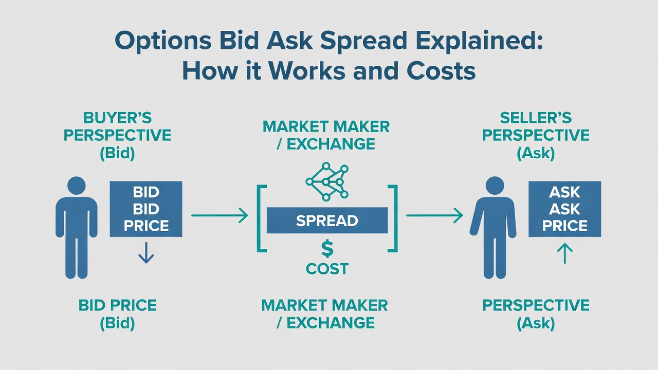 Options Bid Ask Spread Explained: How it Works and Costs