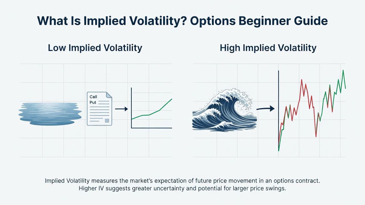 What Is Implied Volatility? Options Beginner Guide