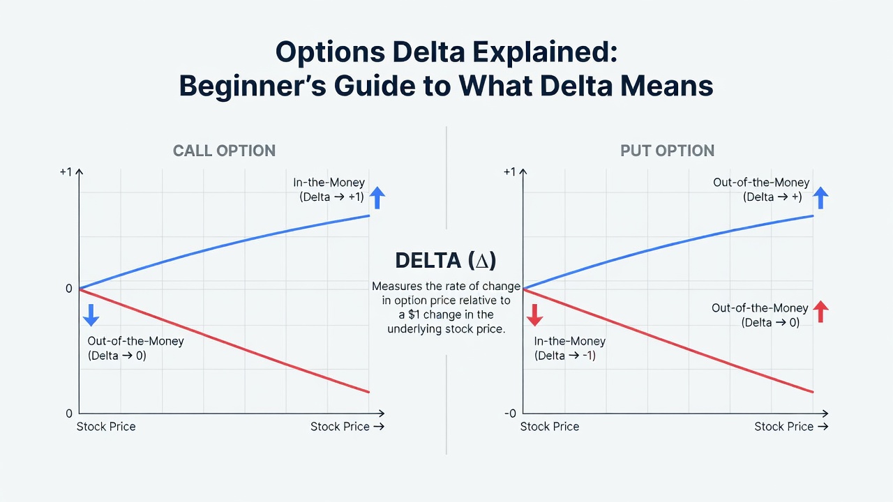 Options Delta Explained: Beginner's Guide to What Delta Means