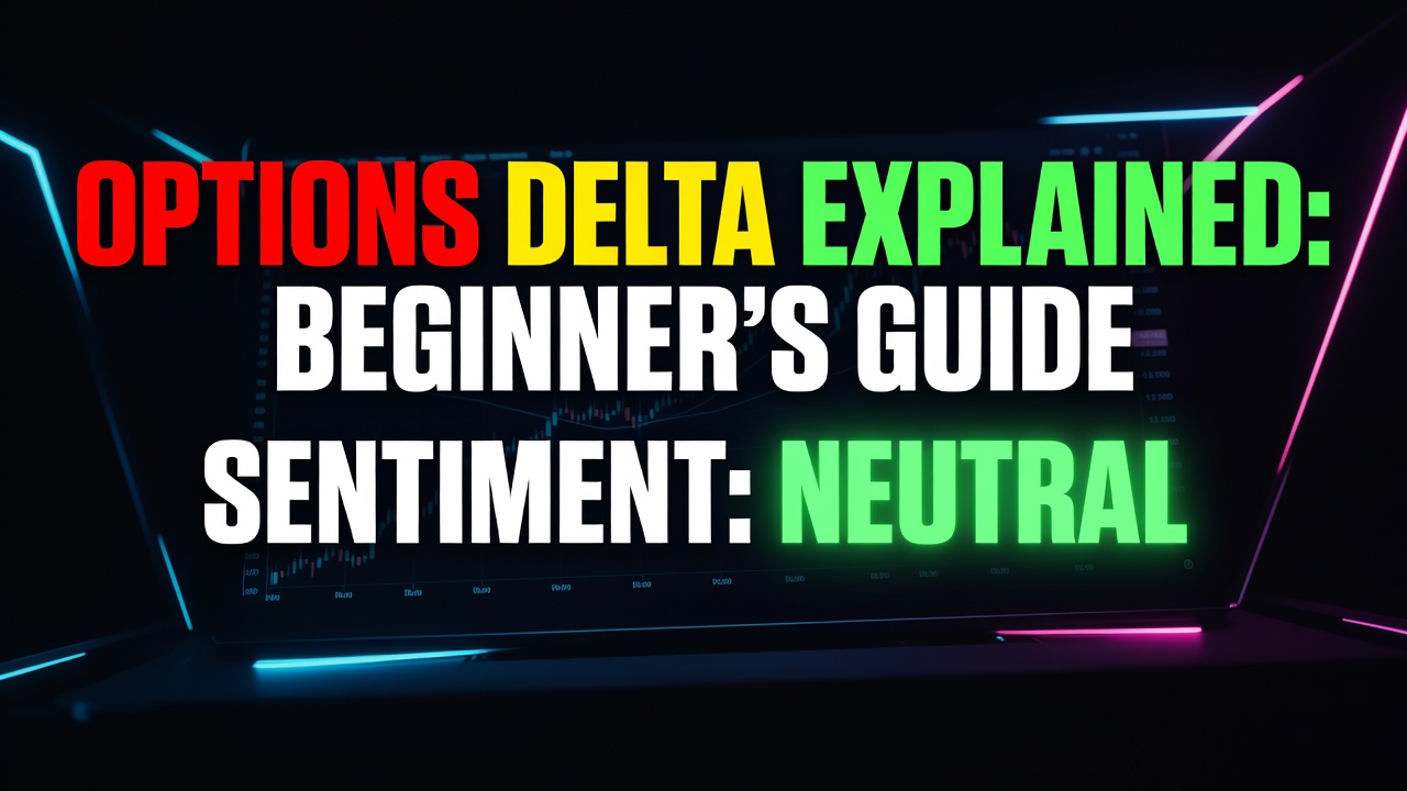 Options Delta Explained: Beginner's Guide to What Delta Means