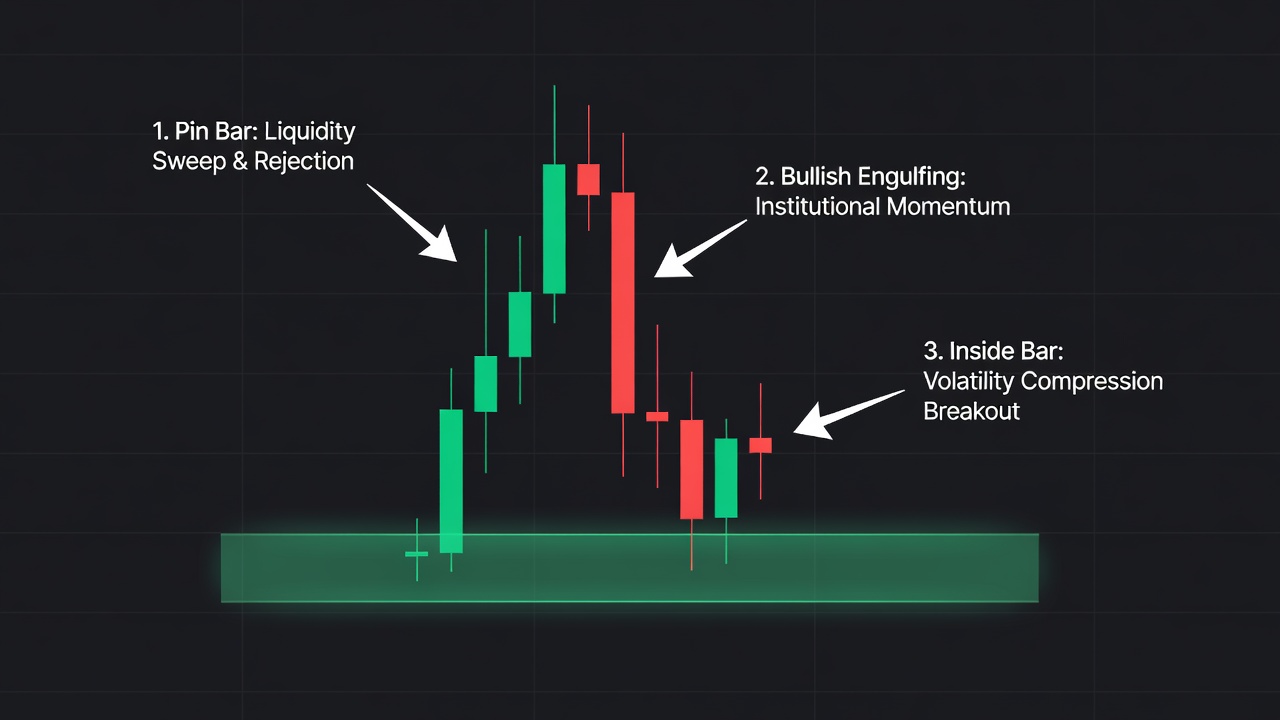 The Only Three Candlestick Patterns That Actually Matter