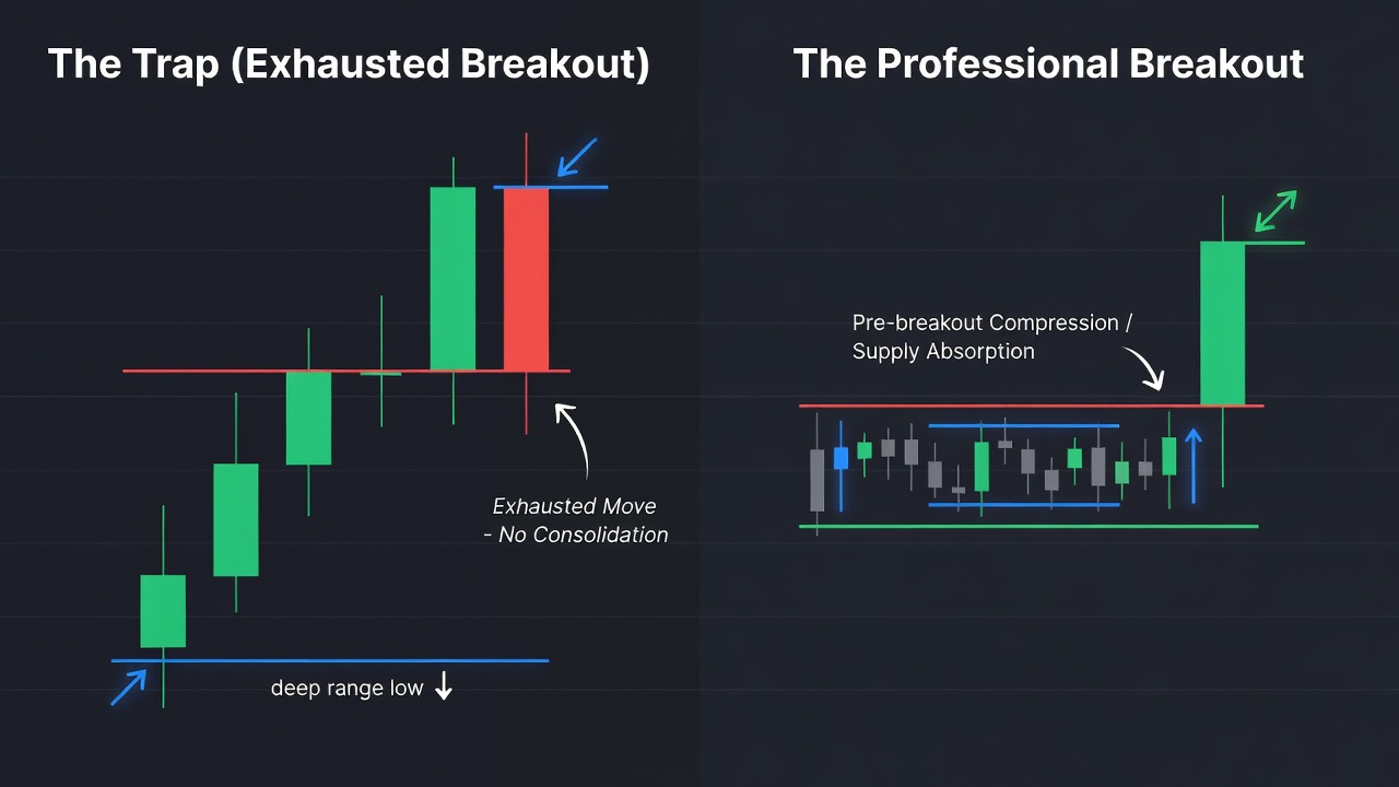 The Real Reason Breakouts Fail — and How Price Action Warns You First