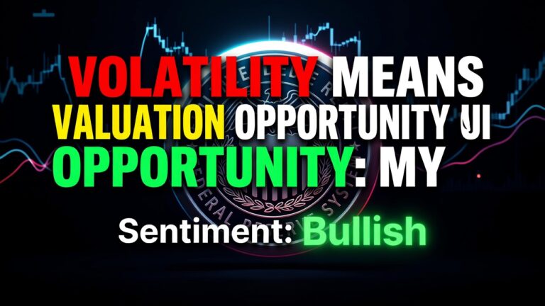 Volatility Means Valuation Opportunity: My Fed Reaction — July 31, 2026