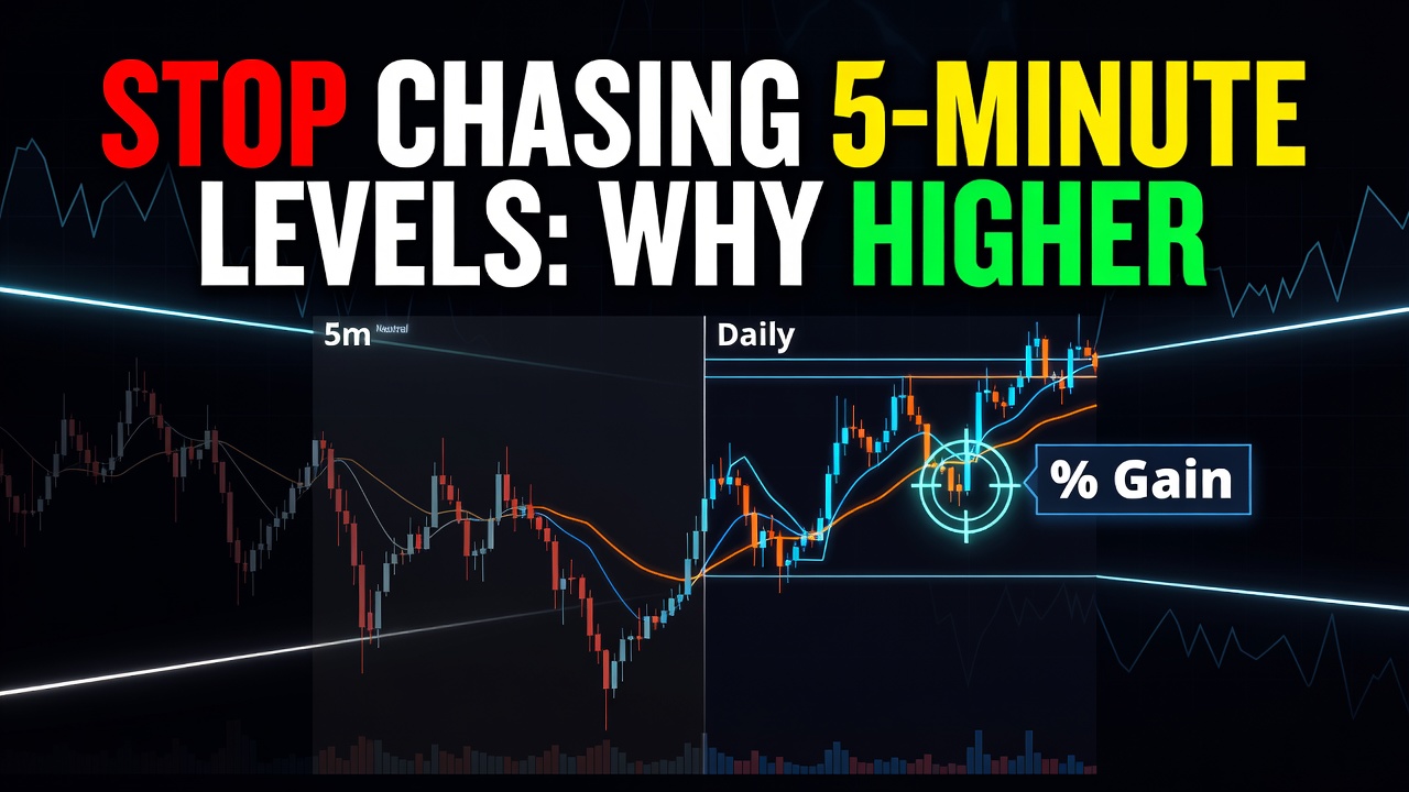Stop Chasing 5-Minute Levels: Why Higher Timeframe S&R Always Wins