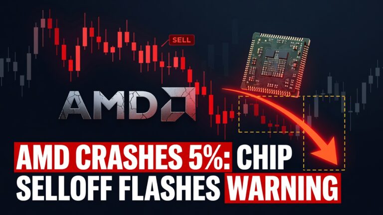 AMD CRASHES 5%: Chip Selloff Flashes Warning Signals on July 15, 2026