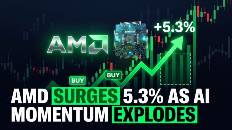 AMD Surges 5.3% as AI Momentum Explodes on July 14, 2026