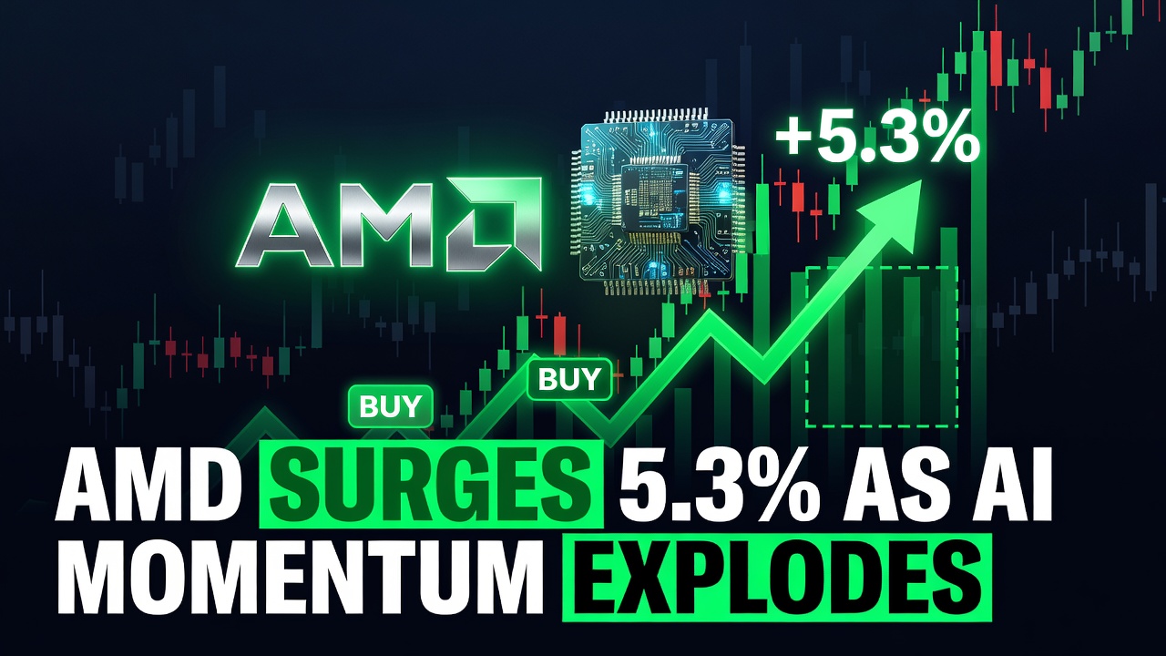 AMD Surges 5.3% as AI Momentum Explodes on July 14, 2026