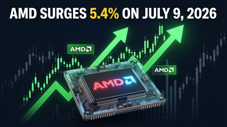 AMD Surges 5.4% on July 9, 2026: Semiconductor Sector Rally Ignites Move