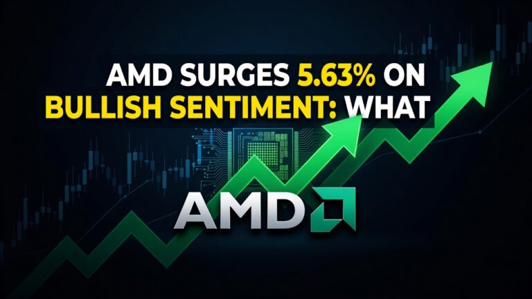 AMD Surges 5.63% on Bullish Sentiment: What I'm Watching July 9, 2026