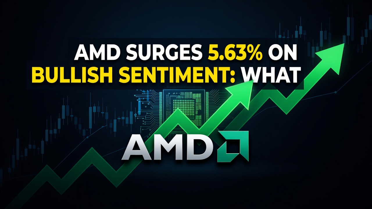 AMD Surges 5.63% on Bullish Sentiment: What I'm Watching July 9, 2026