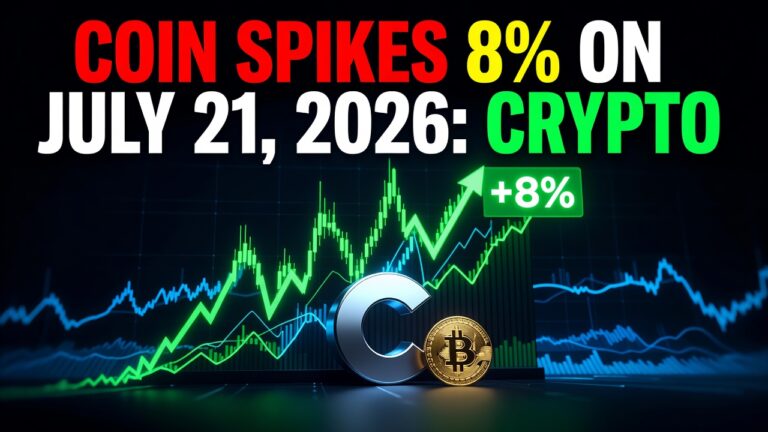 COIN Spikes 8% on July 21, 2026: Crypto Volatility Screams Buy Now?