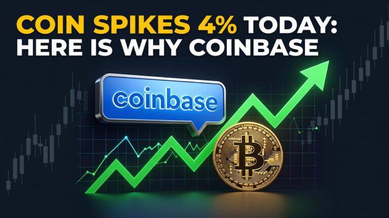 COIN Spikes 4% Today: Here Is Why Coinbase Is Surging July 10, 2026