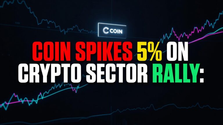 COIN Spikes 5% on Crypto Sector Rally: July 27, 2026