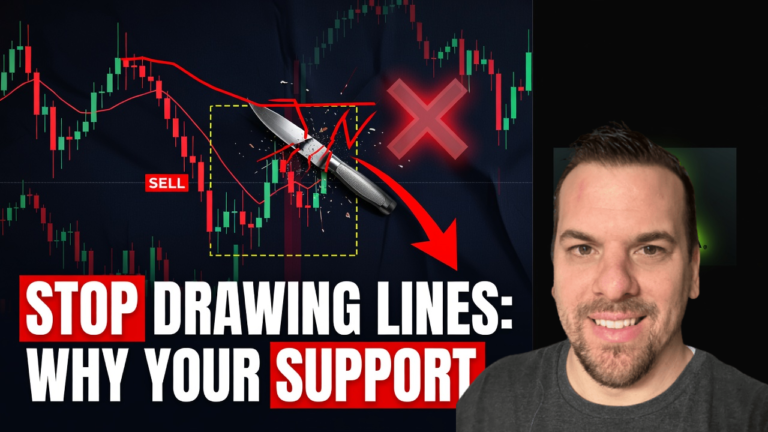 Stop Drawing Lines: Why Your Support and Resistance Levels Are Wrong