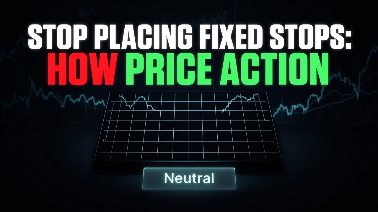 Stop Placing Fixed Stops: How Price Action Fixes Bad Exits