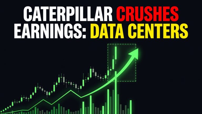 Caterpillar Crushes Earnings: Data Centers Fueling the Surge – August 4, 2026