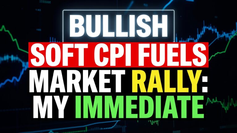 Soft CPI Fuels Market Rally: My Immediate Read for Traders, August 13, 2026