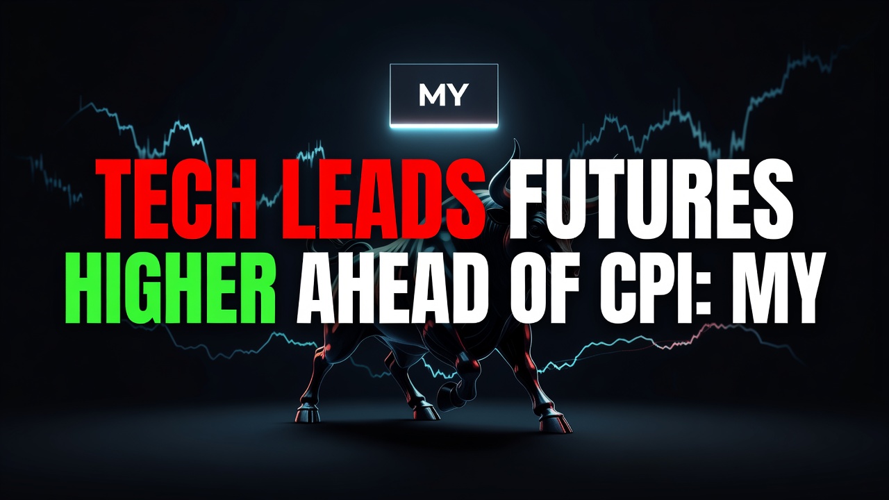 Tech Leads Futures Higher Ahead of CPI: My Play. August 12, 2026