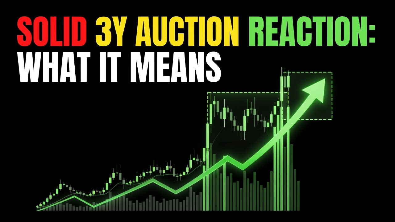 Solid 3Y Auction Reaction: What It Means for Traders Right Now, August 11, 2026