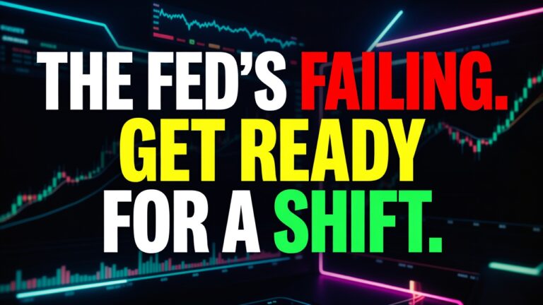 The Fed's Failing. Get Ready for a Shift. August 10, 2026