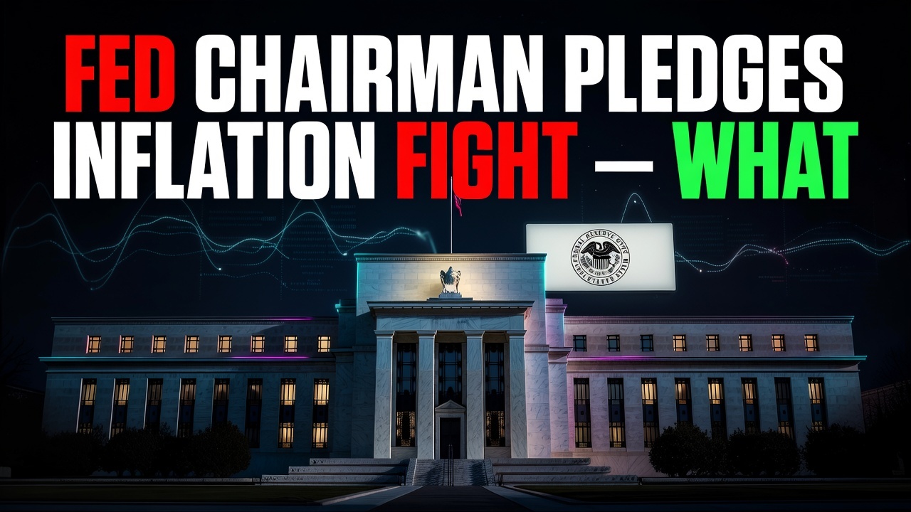 Fed Chairman Pledges Inflation Fight — What It Means for Traders RIGHT NOW – August 28, 2026