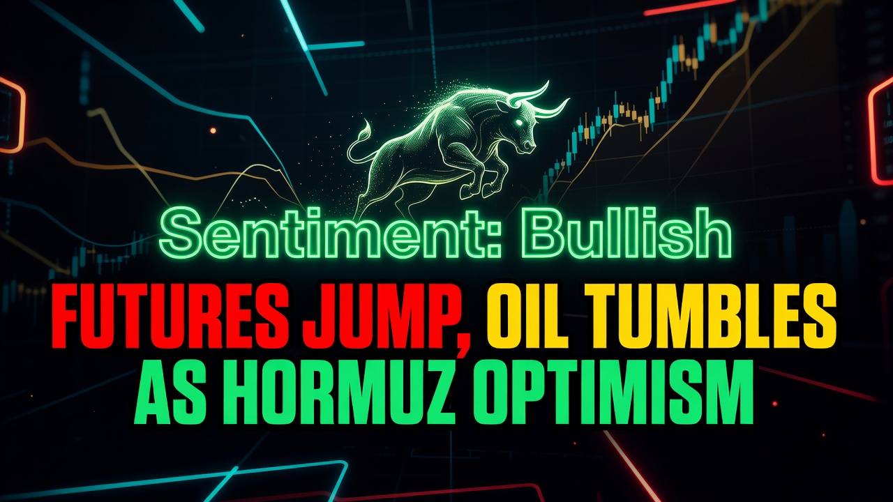 Futures Jump, Oil Tumbles As Hormuz Optimism Sparks Buying – August 11, 2026