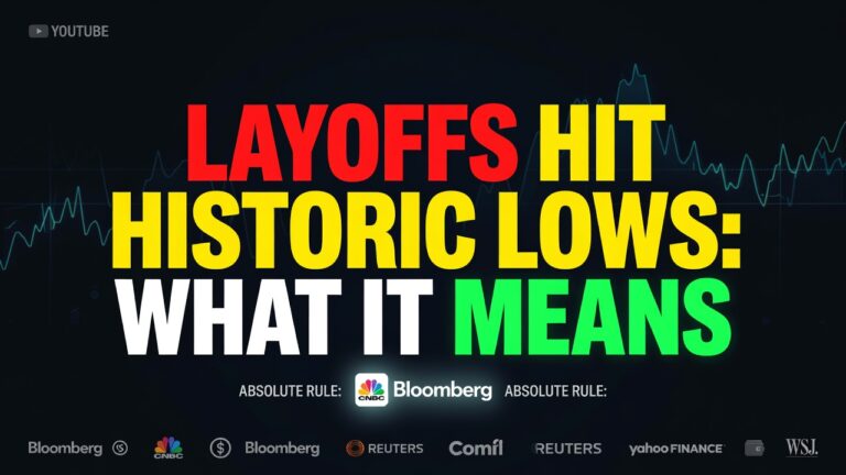 Layoffs Hit Historic Lows: What It Means Right Now - August 6, 2026