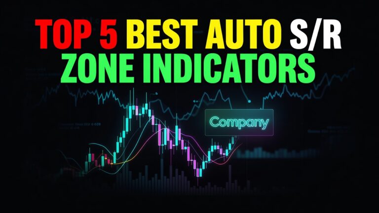 Top 5 Best Auto S/R Zone Indicators for TradingView in 2026