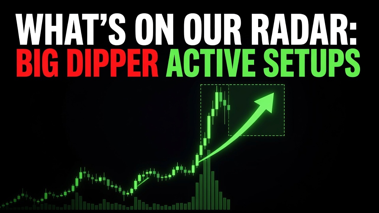 What's On Our Radar: Big Dipper Active Setups - August 25, 2026
