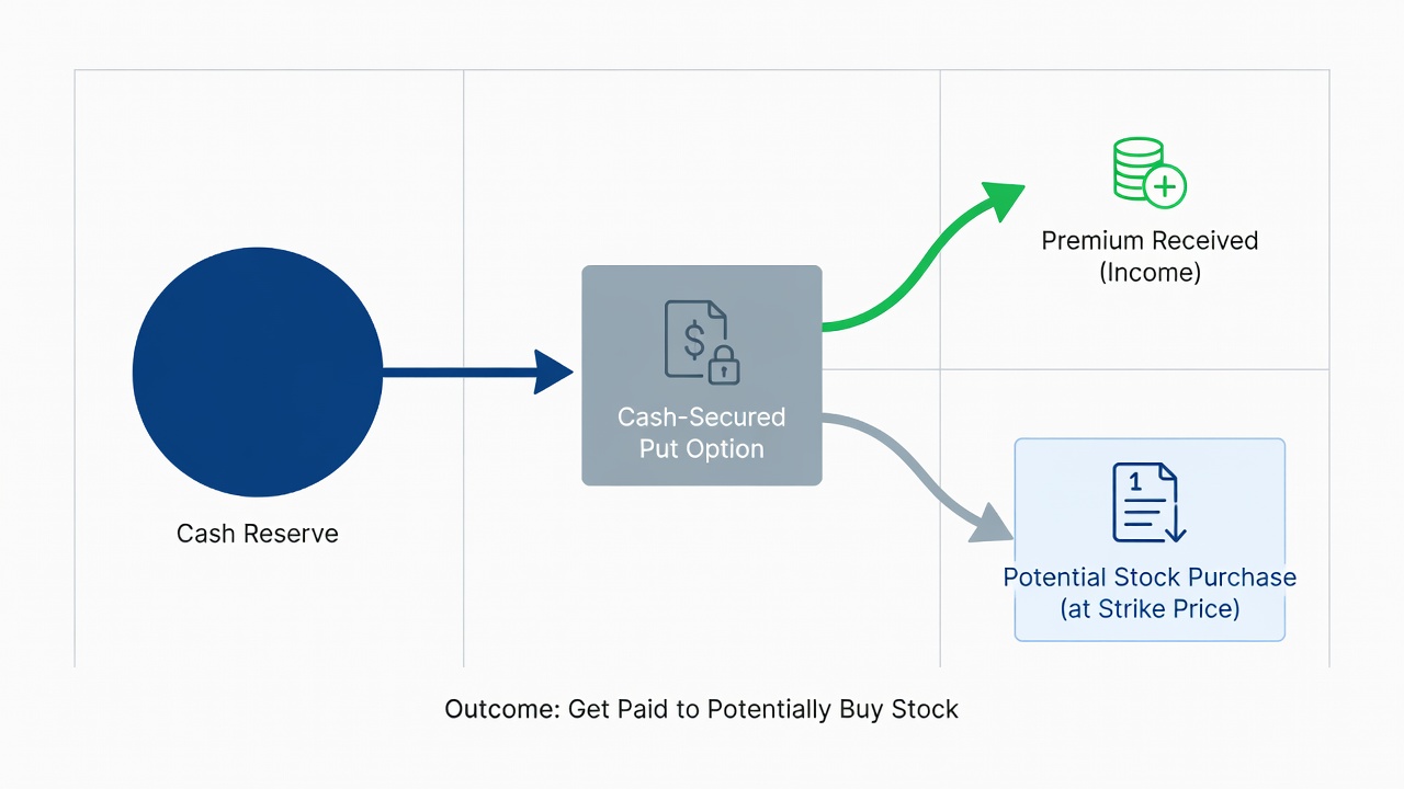 Cash-Secured Puts Explained: Get Paid to Buy Stock