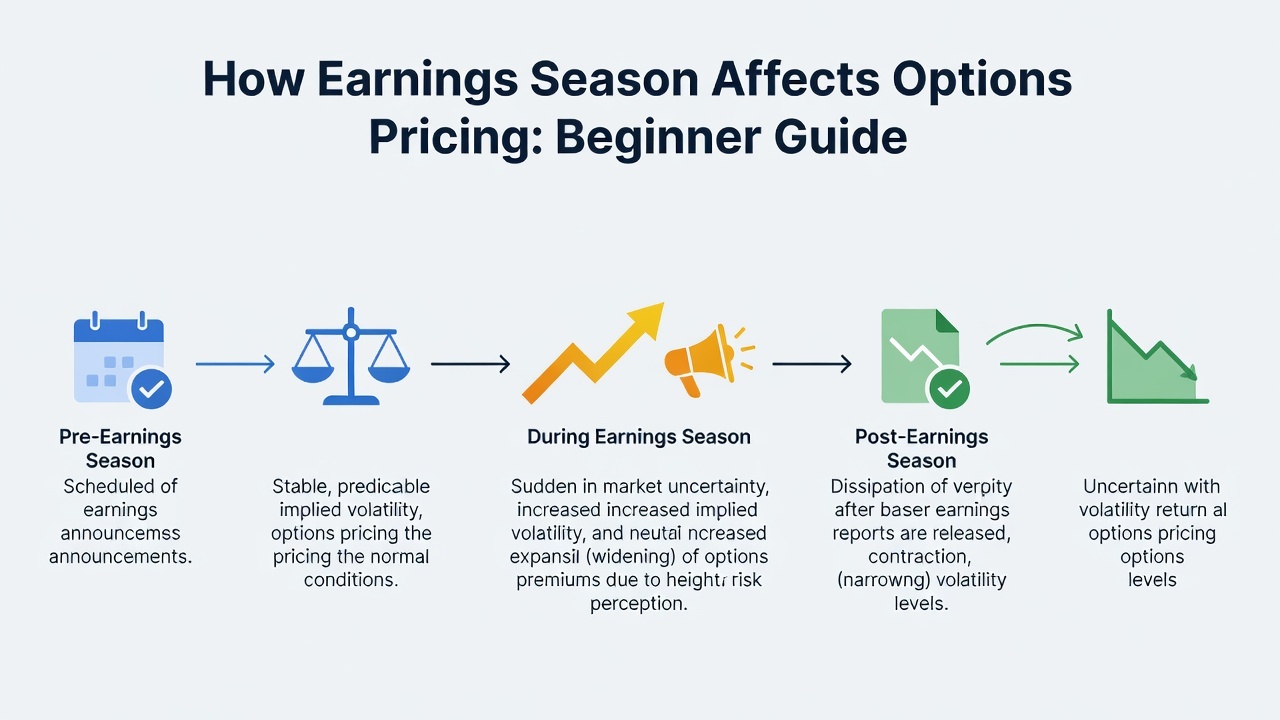 How Earnings Season Affects Options Pricing: Beginner Guide