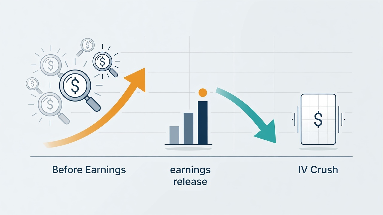 Why Options Get More Expensive Before Earnings (IV Crush)