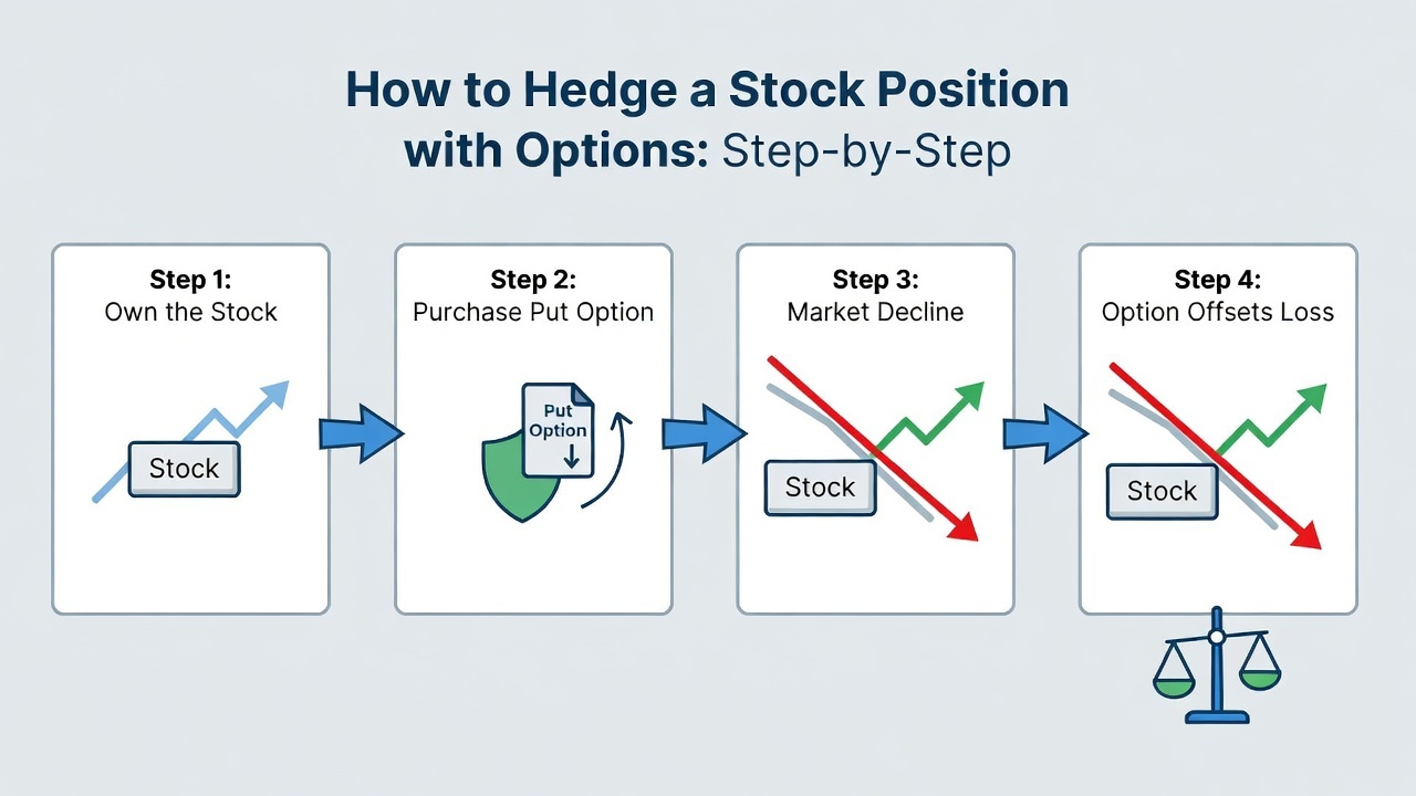 How to Hedge a Stock Position with Options: Step-by-Step