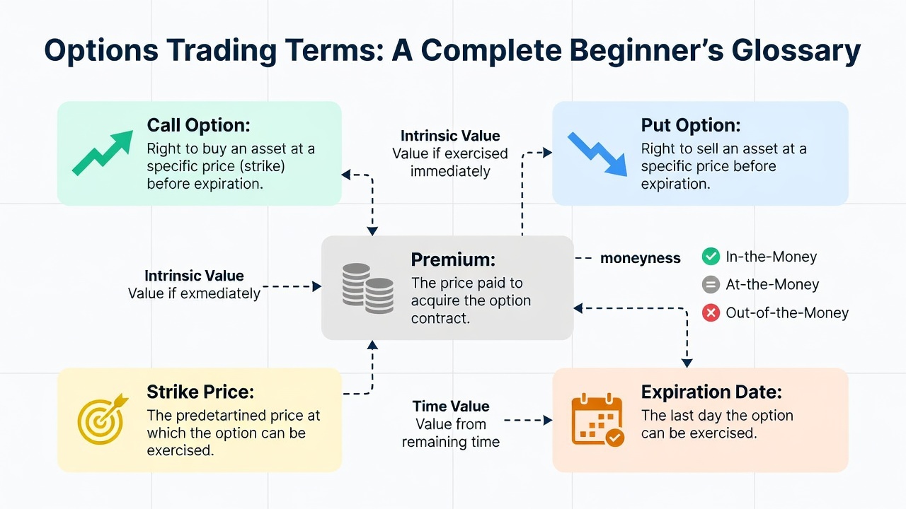 Options Trading Terms: A Complete Beginner's Glossary