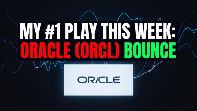 My #1 Play This Week: Oracle (ORCL) Bounce Trade — August 2, 2026