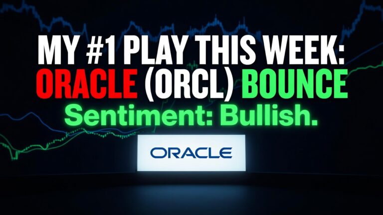 My #1 Play This Week: Oracle (ORCL) Bounce — August 16, 2026