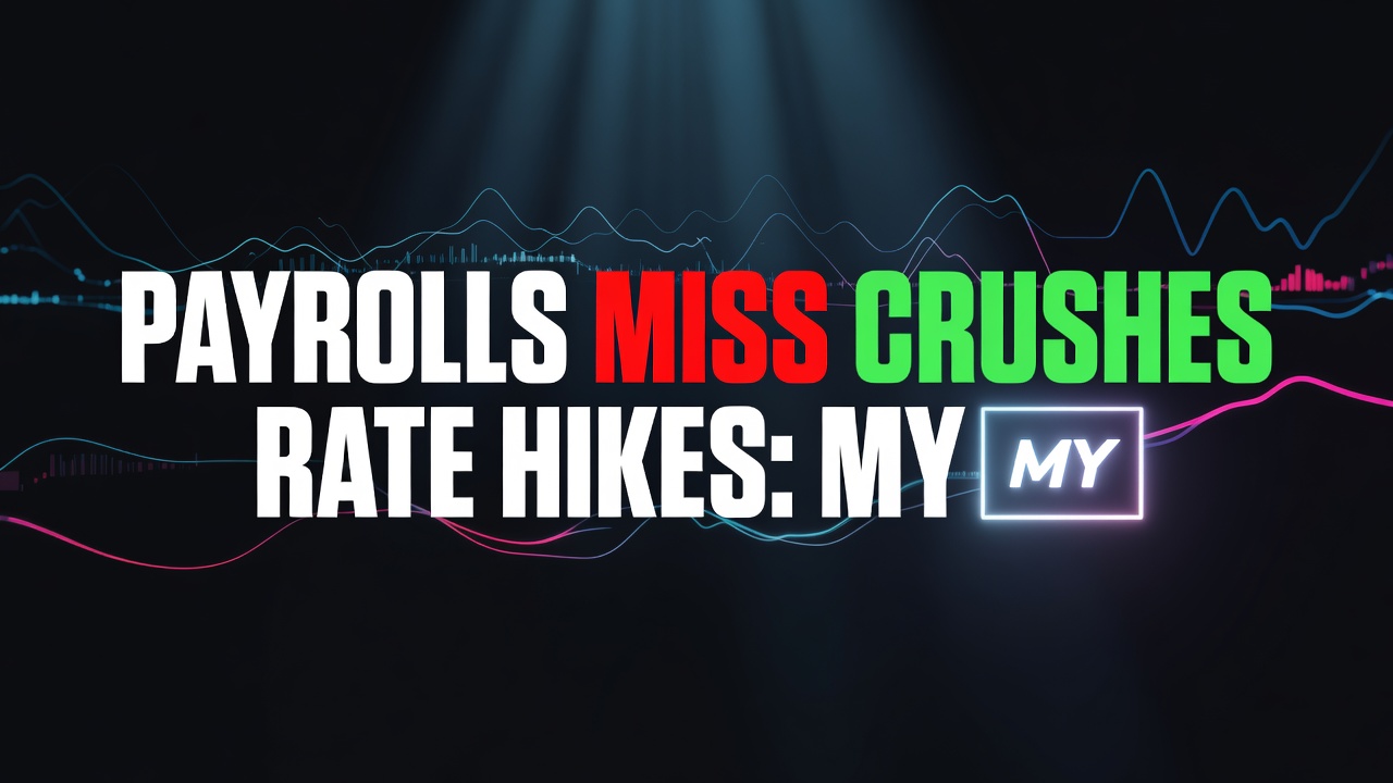 Payrolls Miss Crushes Rate Hikes: My Immediate Read, August 7, 2026