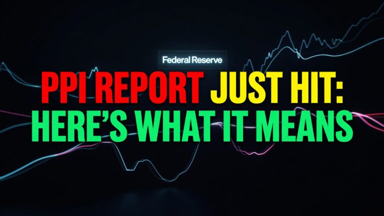PPI Report Just Hit: Here's What It Means For Your Trades RIGHT NOW — August 13, 2026