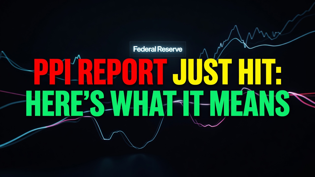 PPI Report Just Hit: Here's What It Means For Your Trades RIGHT NOW — August 13, 2026