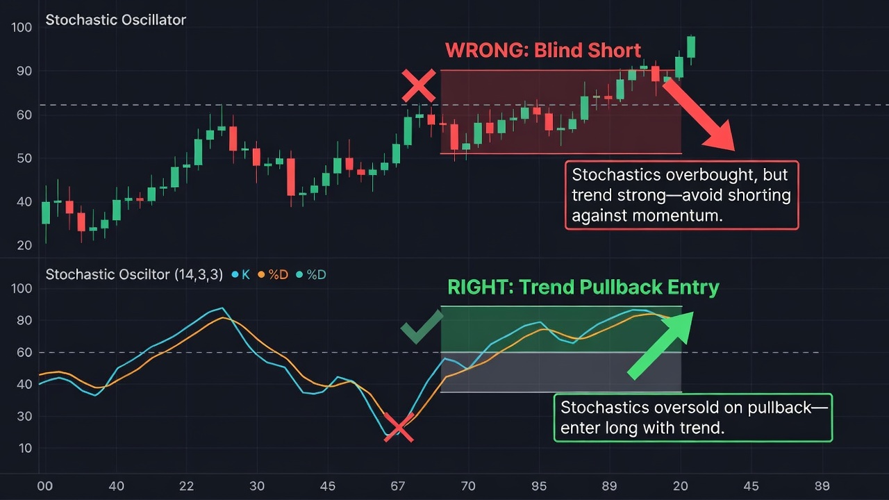 Stochastic Oscillator: Stop Blindly Shorting Overbought Markets